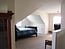 queen bed area