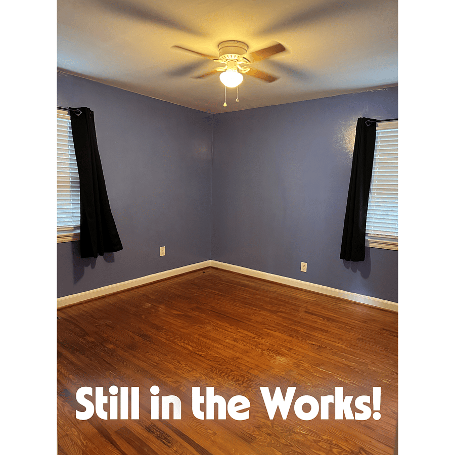 Master Bedroom - Will have a king size bed, night stand, dresser and full length mirror. Waiting for it to arrive.