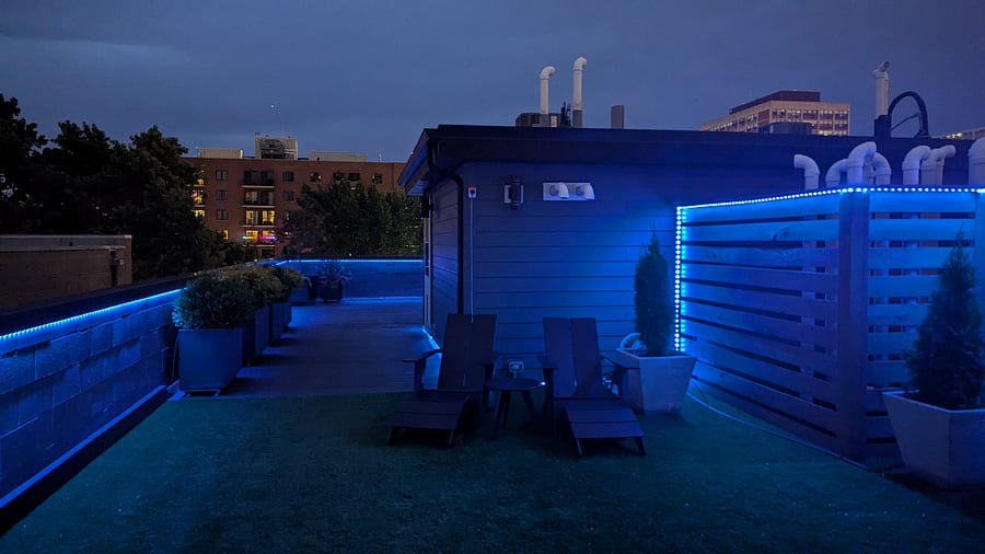 Private roof space