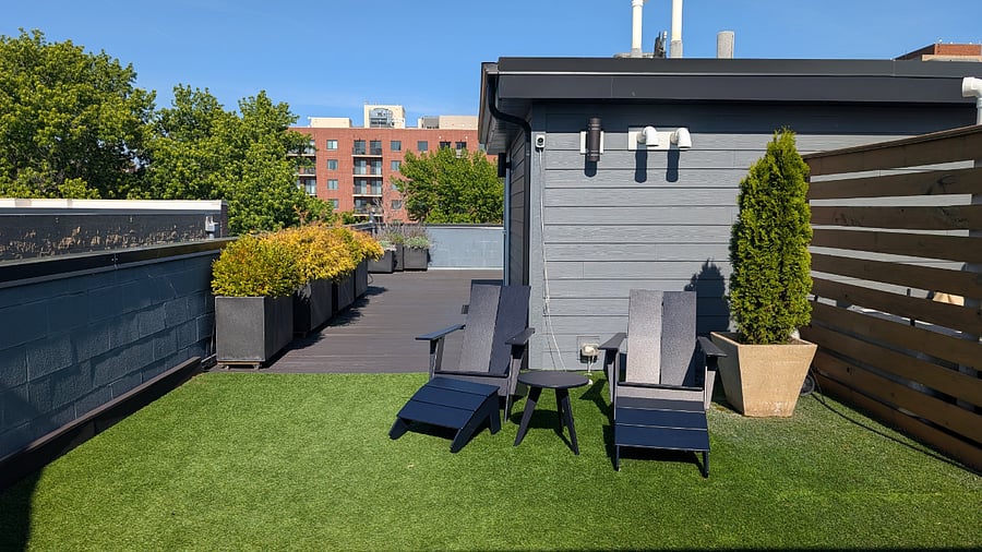 Private roof space