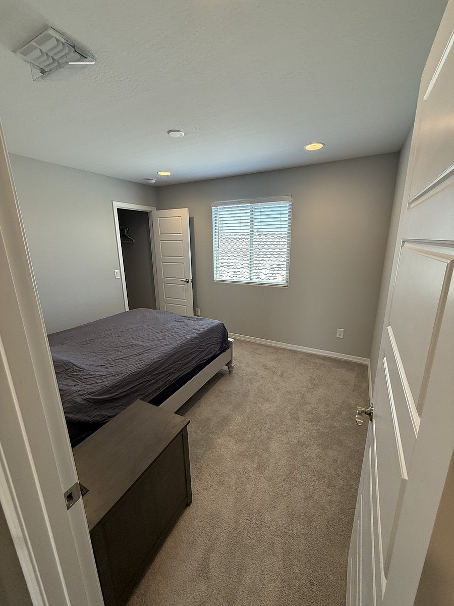 Bedroom #2 Full Size Bed w/ Closet