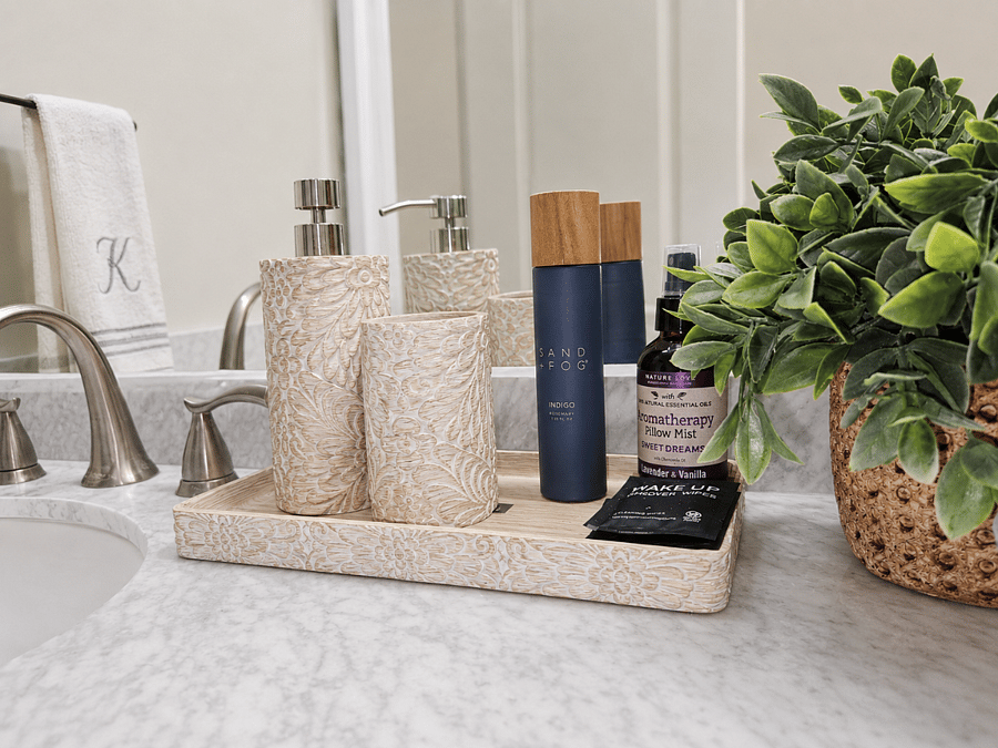 Starter toiletries provided