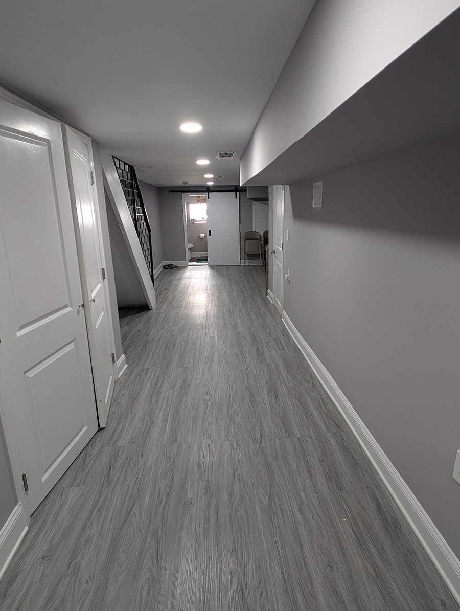 Finished basement 
