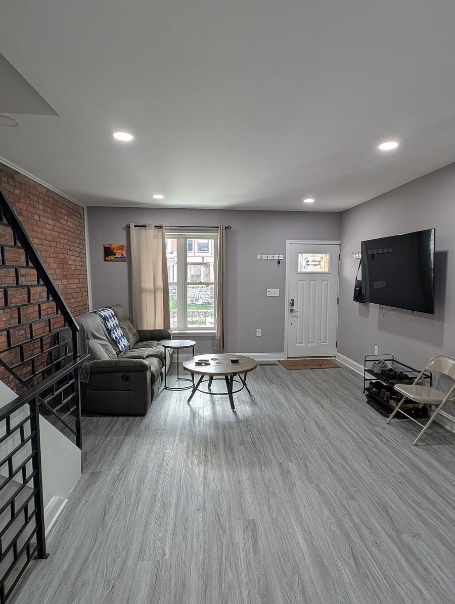 Living room with TV
