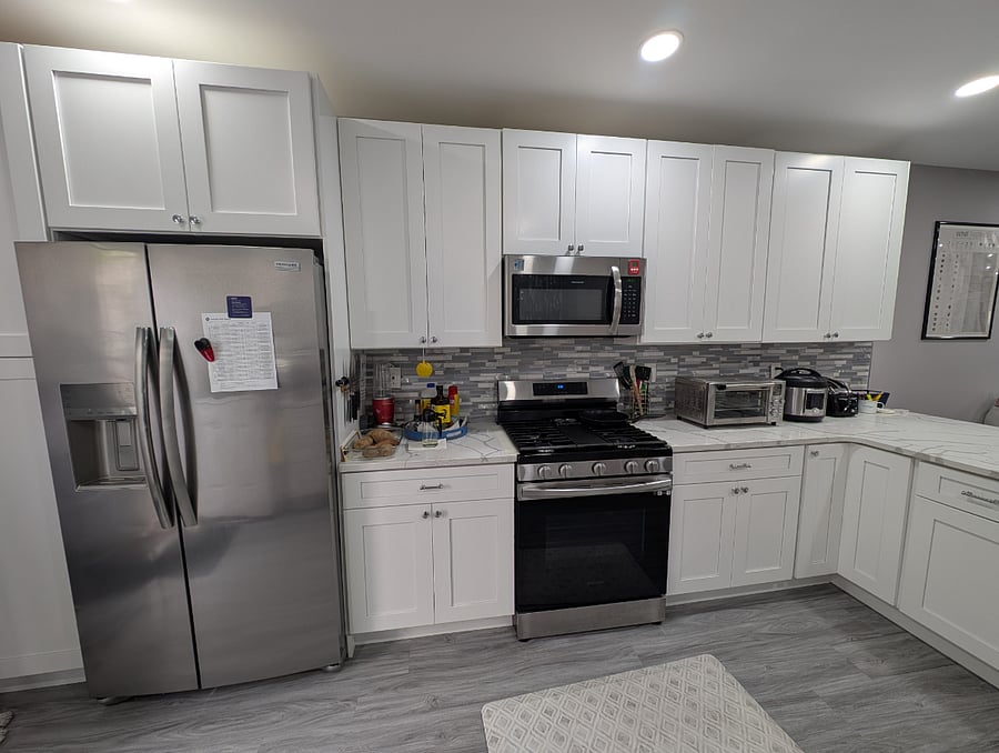 Shared kitchen area