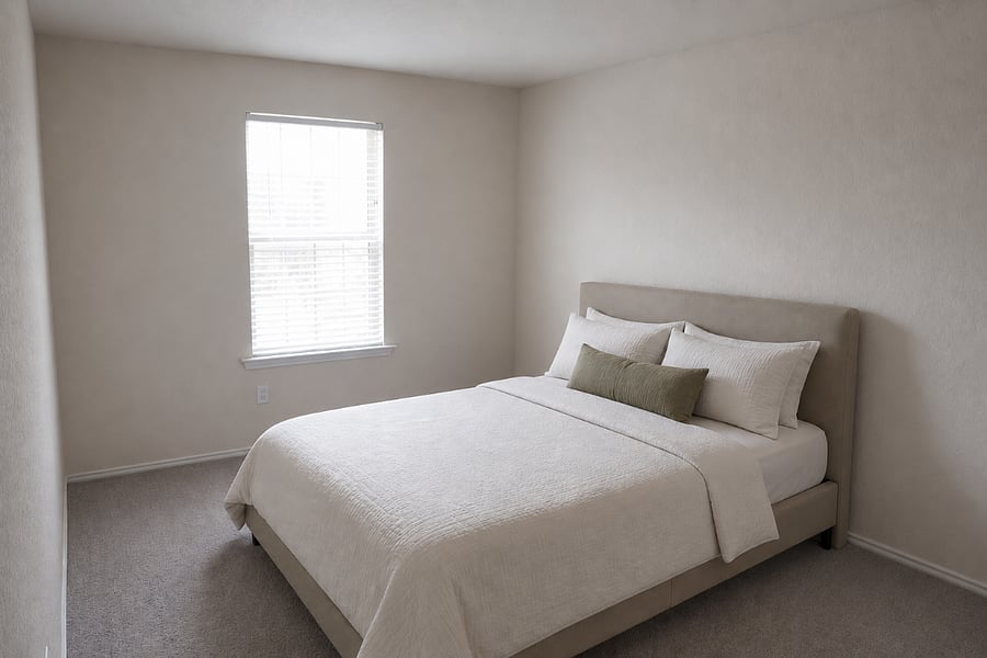 3rd Bedroom Featuring a Comfortable Queen-Size Bed
