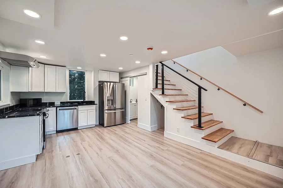 Kitchen and dining room