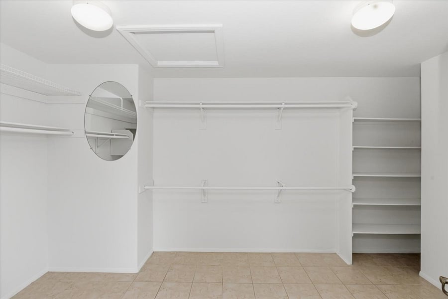 Huge Master walk-in closet