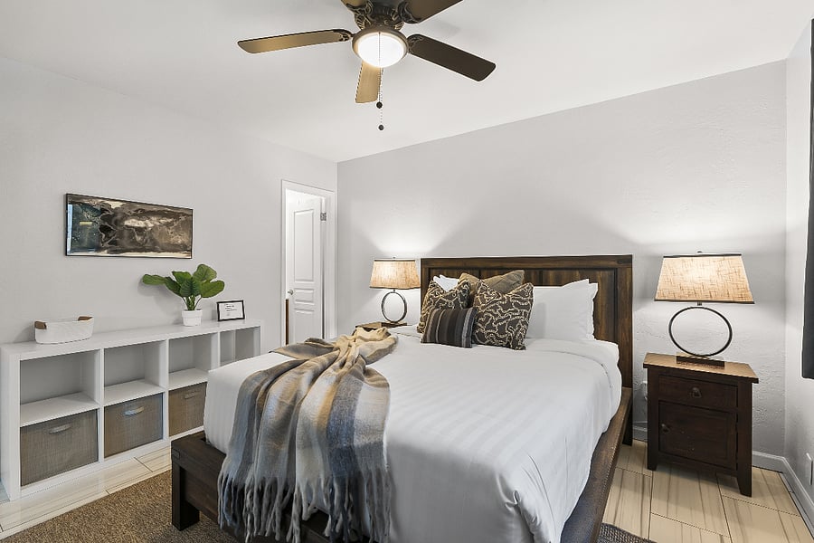 Guest Bedroom with private bathroom