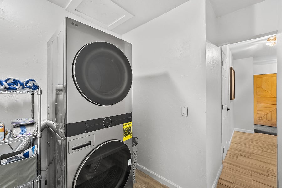 Washer, Dryer, Pool Towels