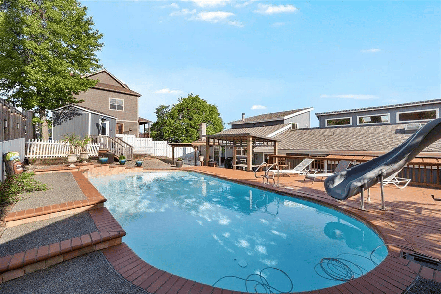 Pool And Back Deck Area