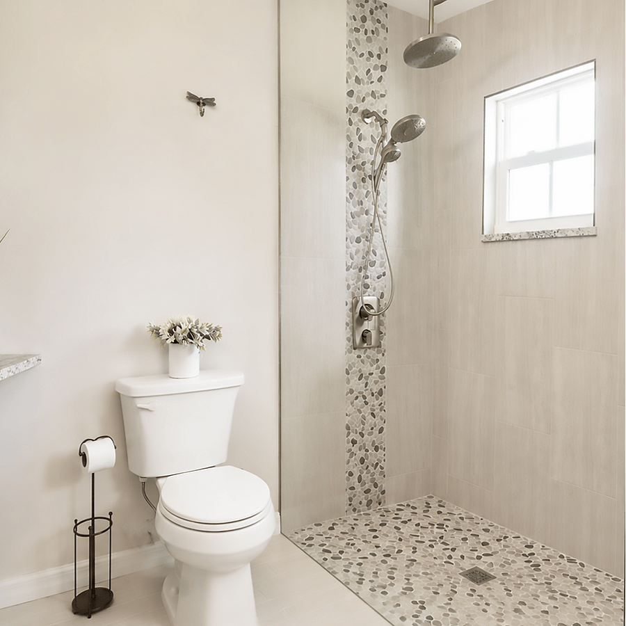Panoramic view of Master bathroom