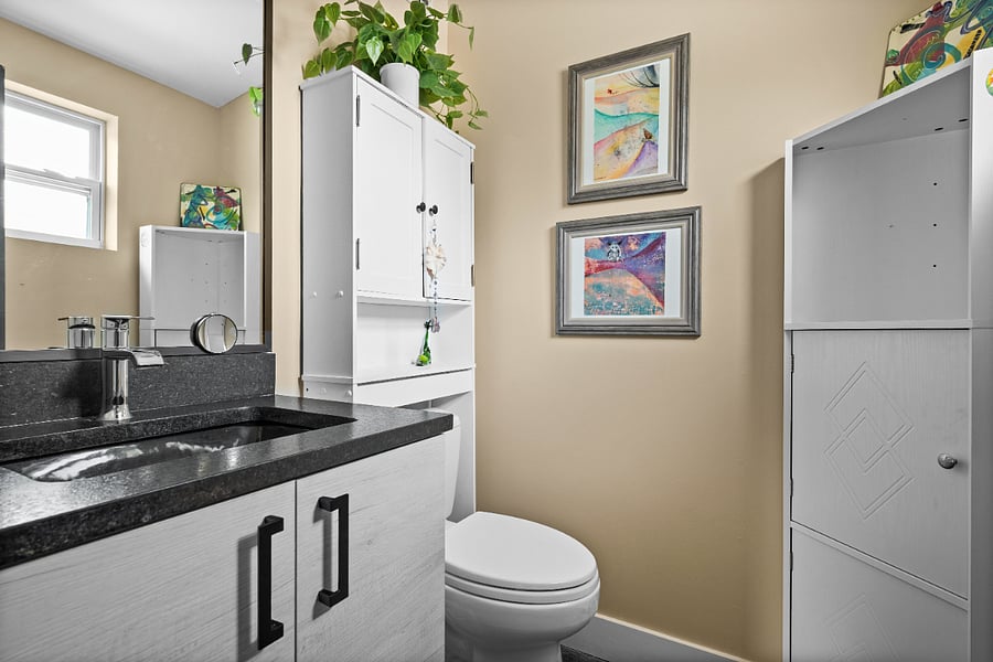 1/2 Bath in Primary Bedroom
