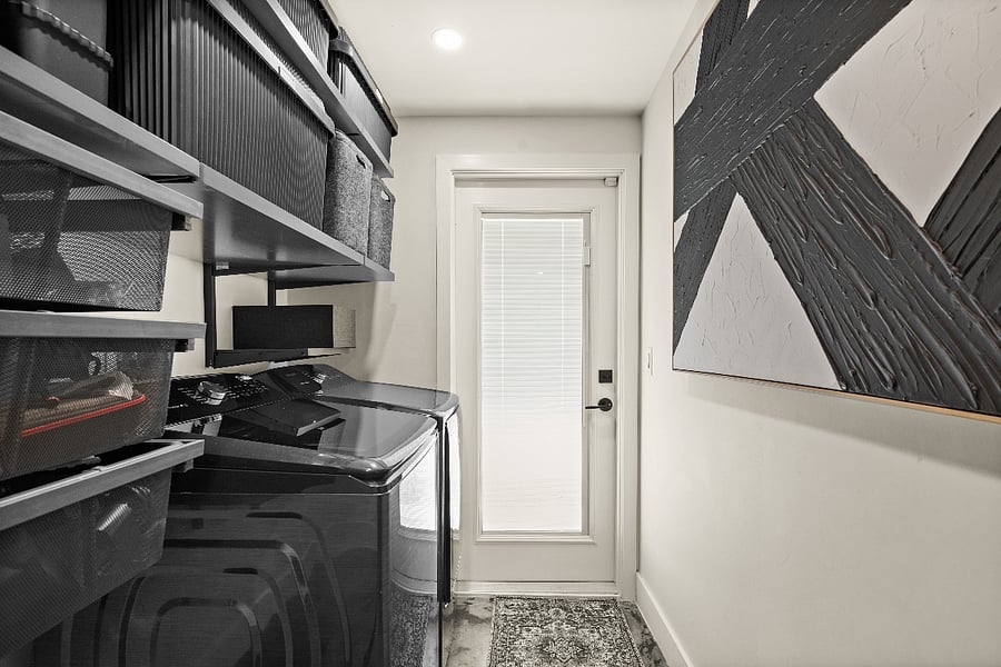 Storage/Laundry and Access to the Backyard