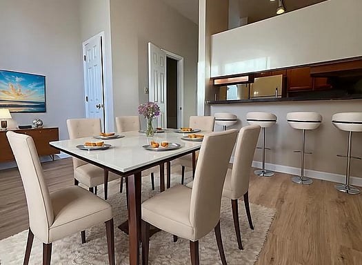 Main floor dining