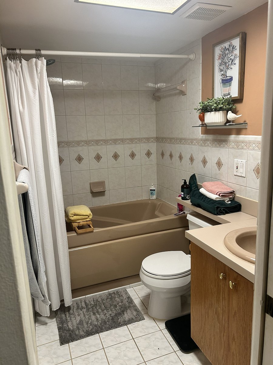 Guest Bathroom and Tub and shower