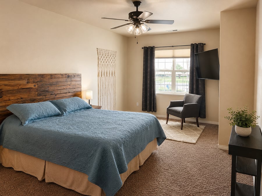 Primary Retreat with En-Suite Bath and Walk-In Closet