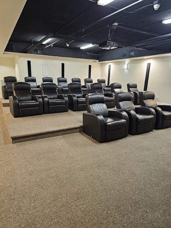 Movie Theater that seats 19 people