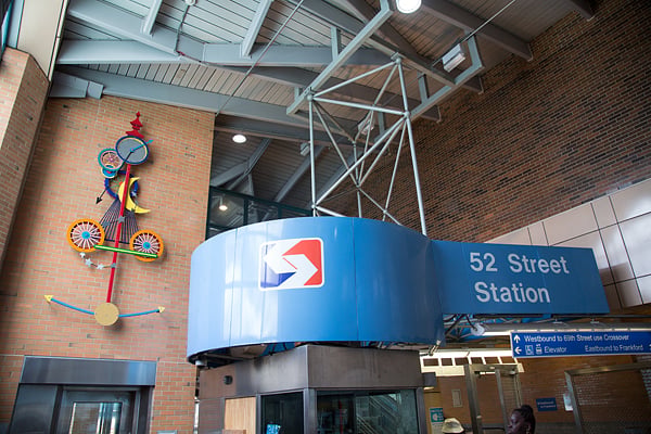 Train station to Center City and regional trains 0.25 mile (8-min. walk) away from residence. 