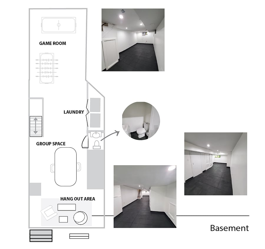 On schedule for 7/25/26 availability! An entire basement recreation, relaxation & gaming area!