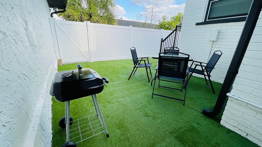 Private Backyard
