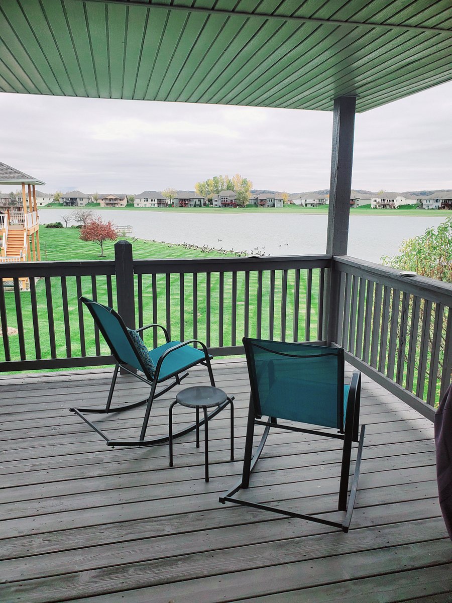 Lake view from back deck