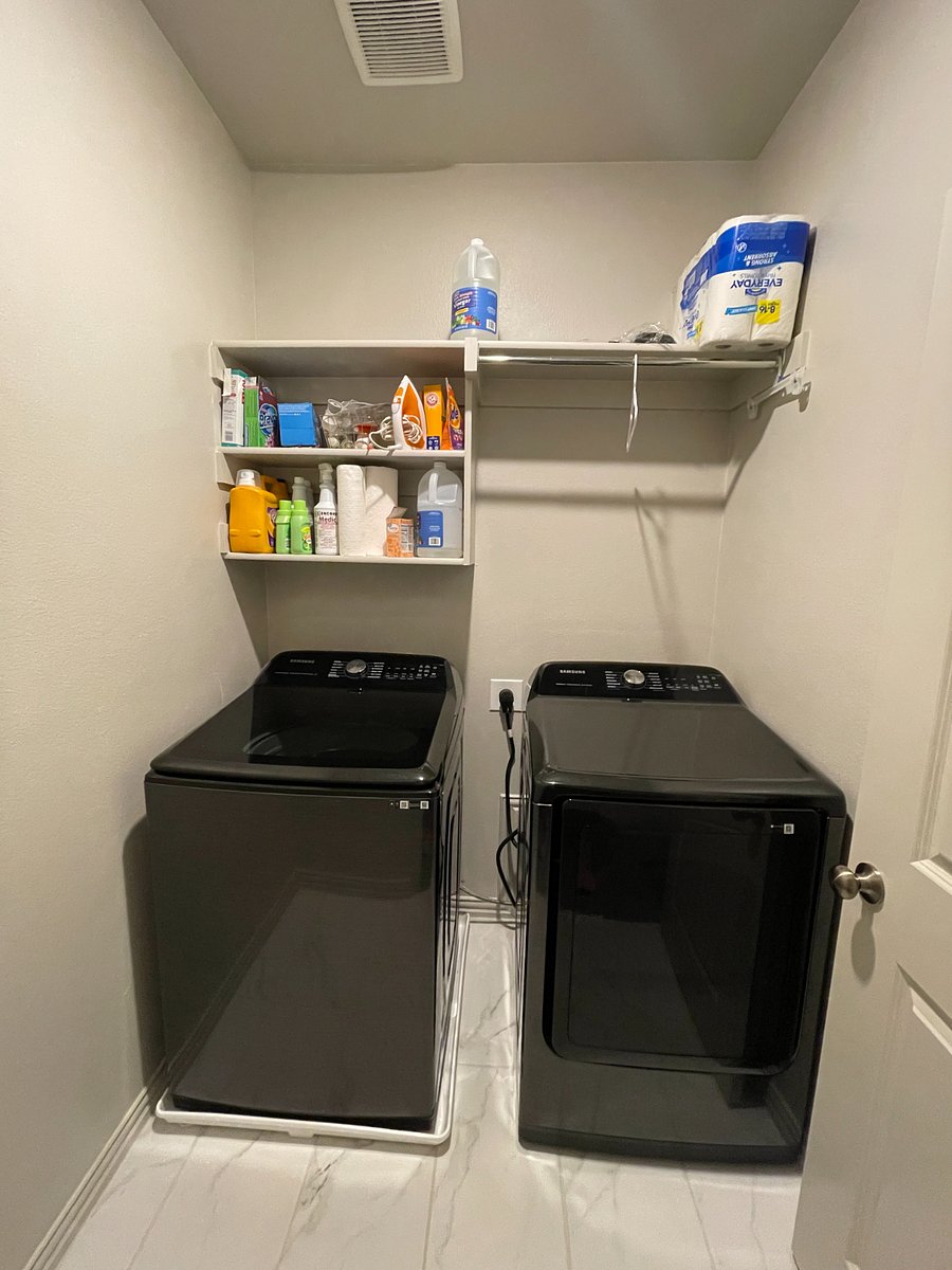 Shared Laundry and sFtorage area