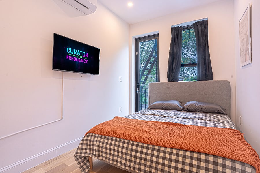 Bright living corner with contemporary decor