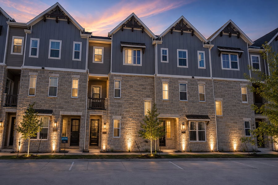 Luxury Three-Story Executive Townhome with Private Garage