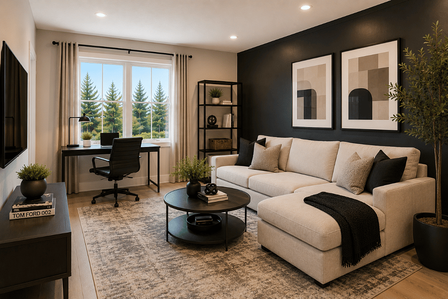 Flexible Executive Suite / Office, Media Room or Guest Space