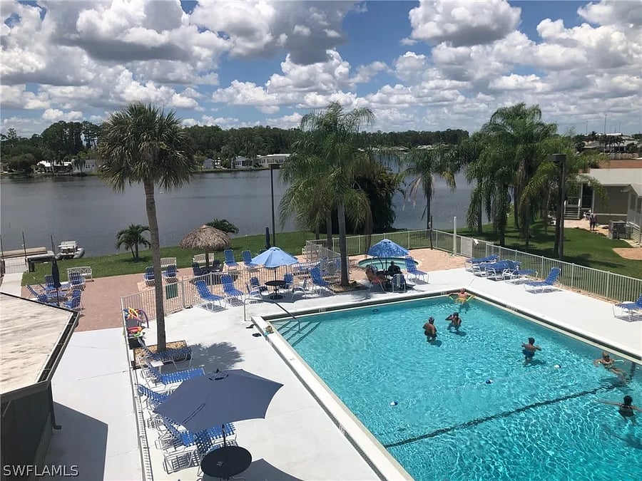Community pool and spa, paddleboat to take out on the 23 acre lake