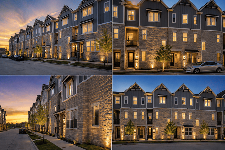Luxury Three-Story Executive Townhome with Private Garage