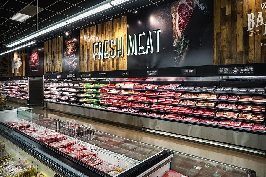HMART Grocery, walking distance to the freshest Meat, Seafood and Produce in the city