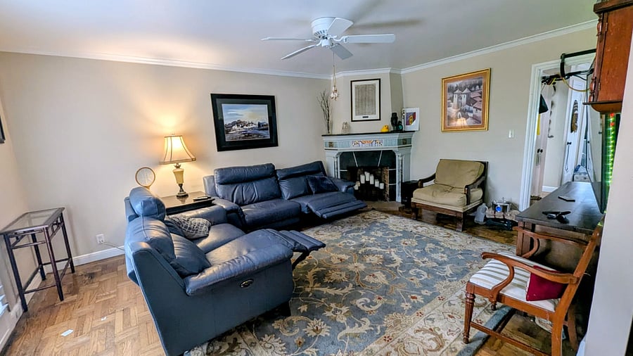 Livingroom (Dog water bowl not included LOL)