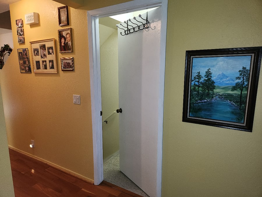 Door to downstairs Apartment
