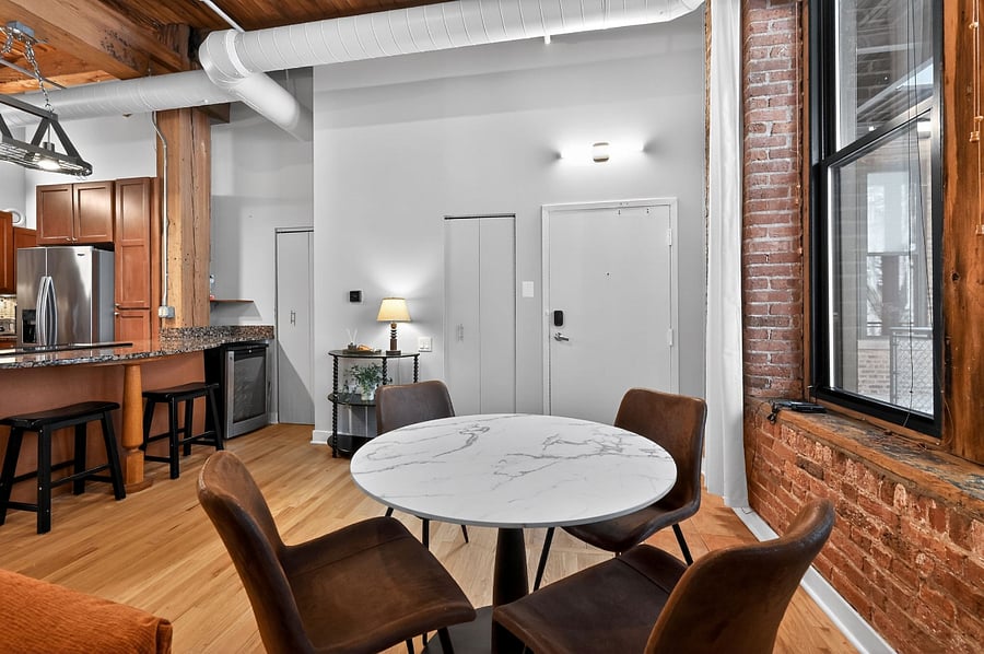 Dining Area, Front Entry