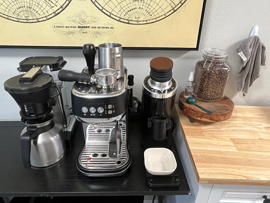 Coffee setup 