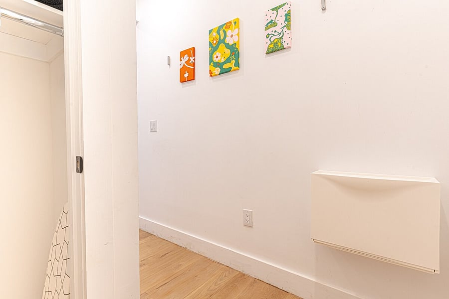 In-unit washer and dryer pack light and do laundry on your schedule.