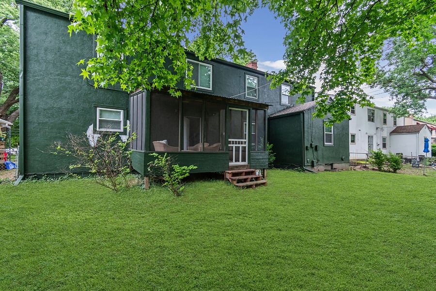 A full private yard, all yours for the length of your stay. Mature trees, a clean green lawn, and open space for your pet to roam. This is the real home feeling no apartment can match