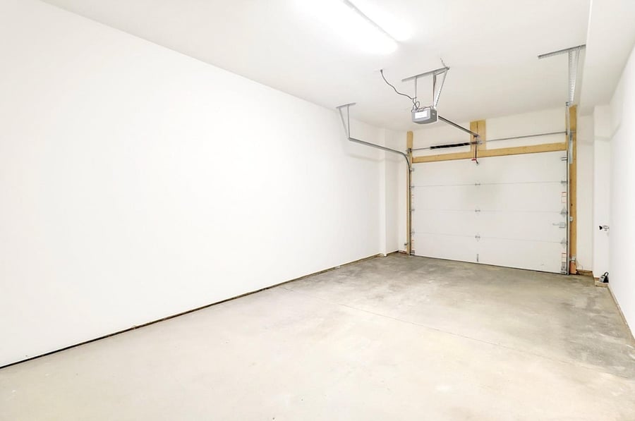 Attached garage