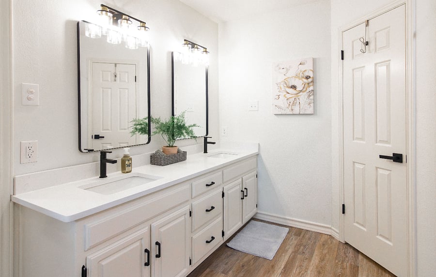 Master bathroom