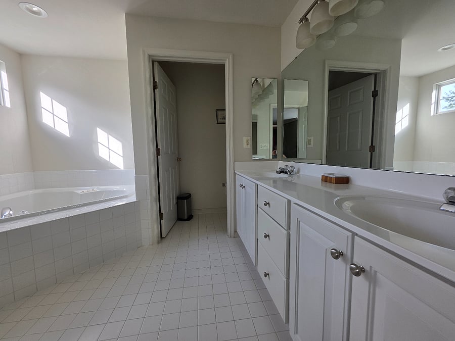 Master bathroom