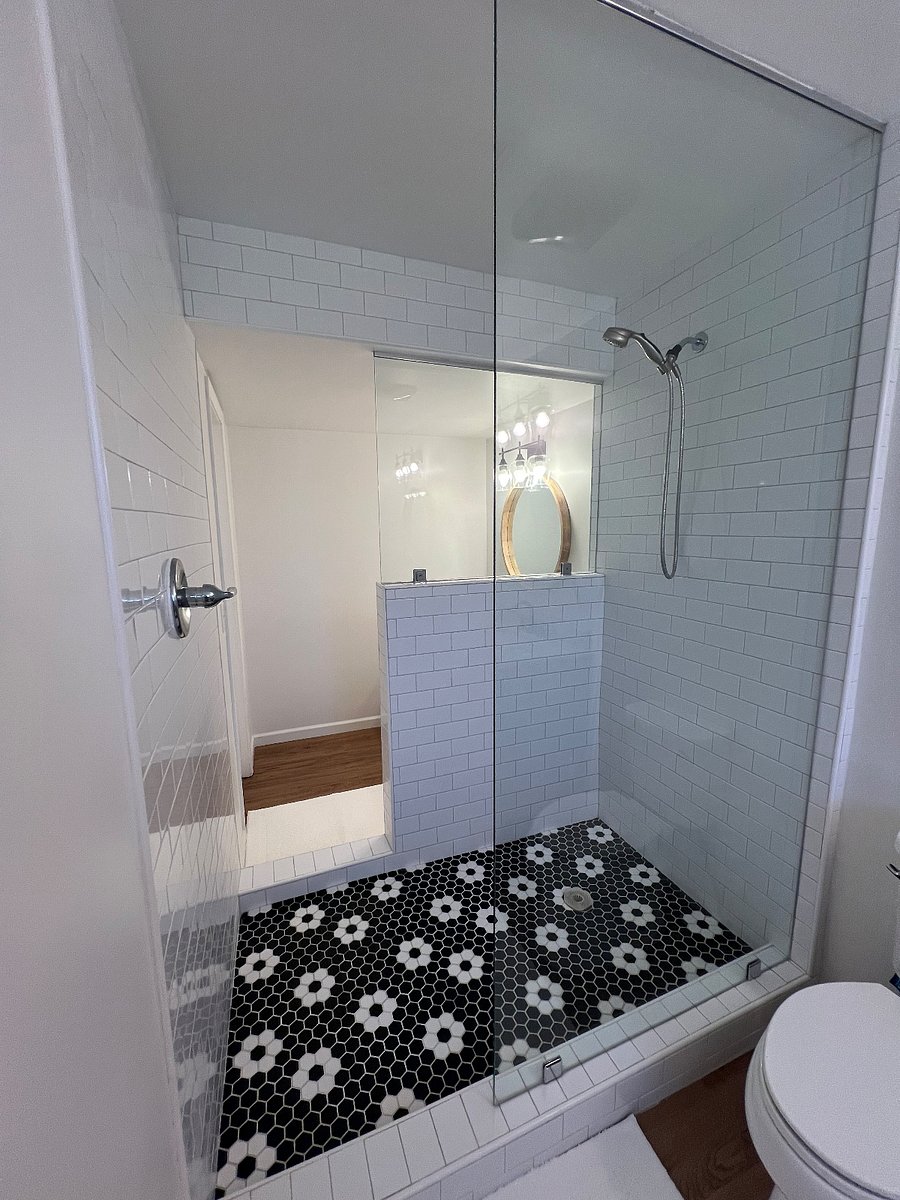 Beautiful master bathroom with Jack and Jill sinks.