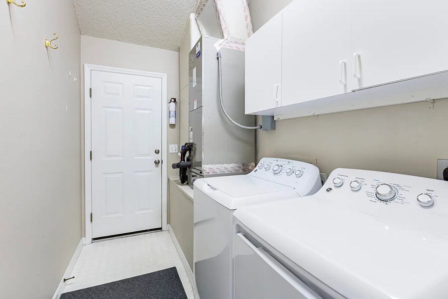 Inside Laundry Room