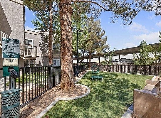 Secure pet area
