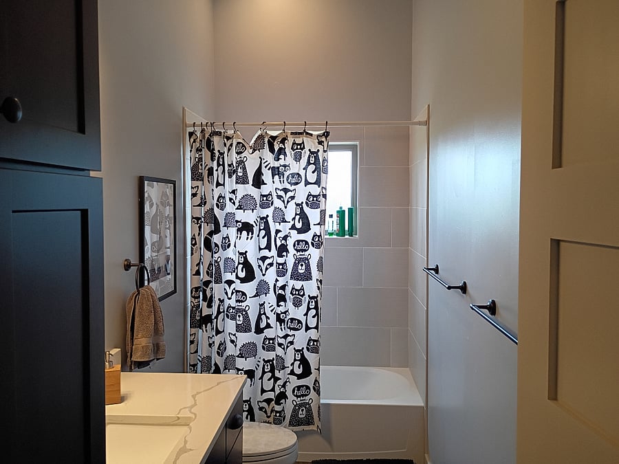 Upstairs bathroom