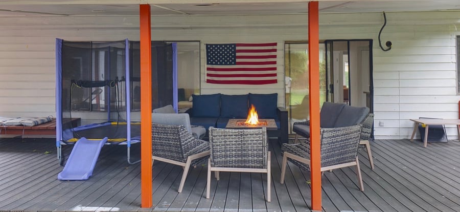Covered Deck 