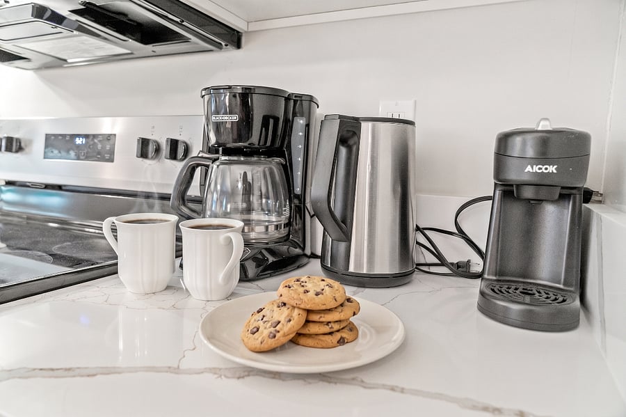 Coffee maker, hot water pot, k-cup coffee maker