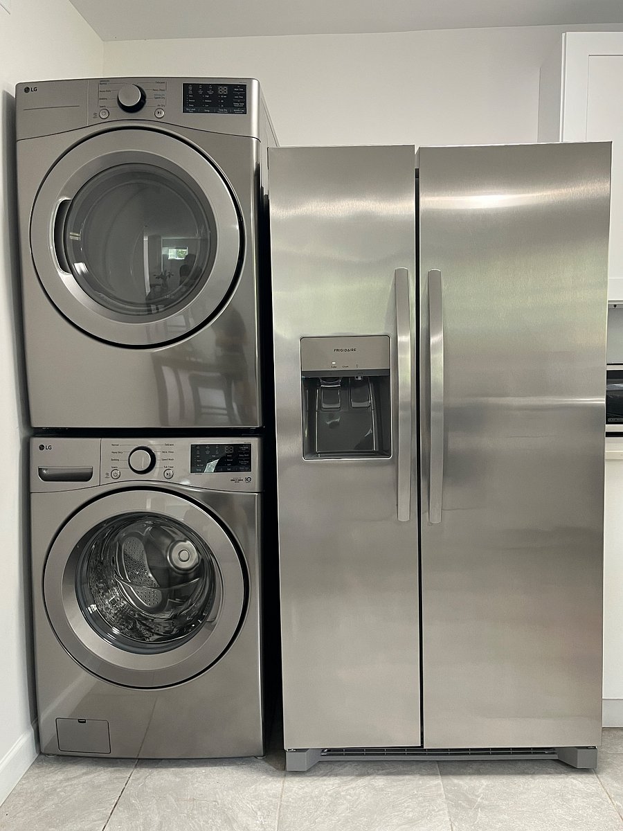 Full sized laundry - washer and dryer