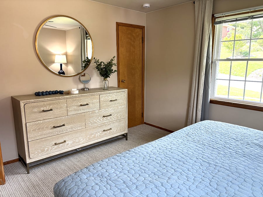 Primary Bedroom with walk-in closet